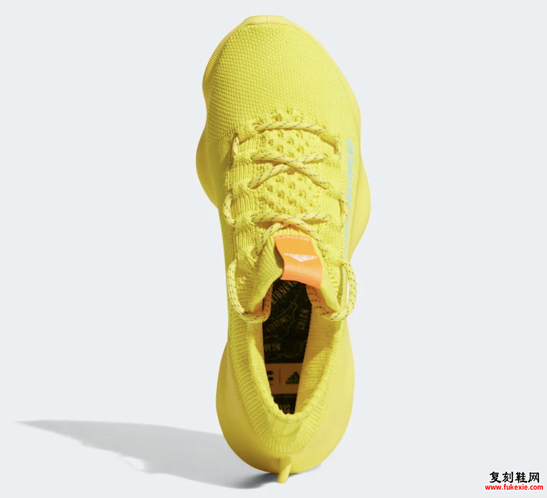 Pharrell adidas Humanrace Sichona Shock Yellow GW4881 Release Date