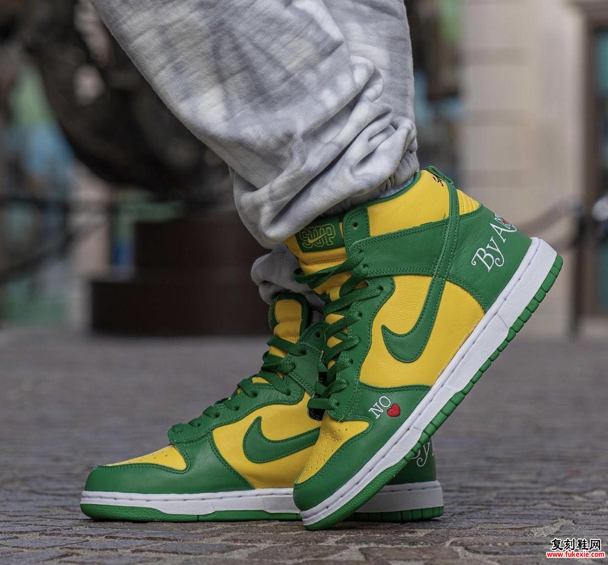 Supreme Nike SB Dunk High 巴西 DN3741-700 发售日期