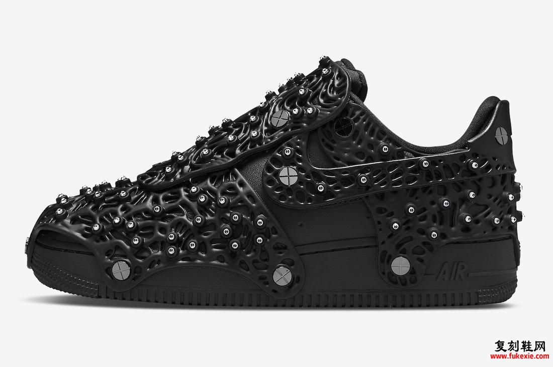 施华洛世奇 Nike Air Force 1 Low Black CV7668-001 发布日期