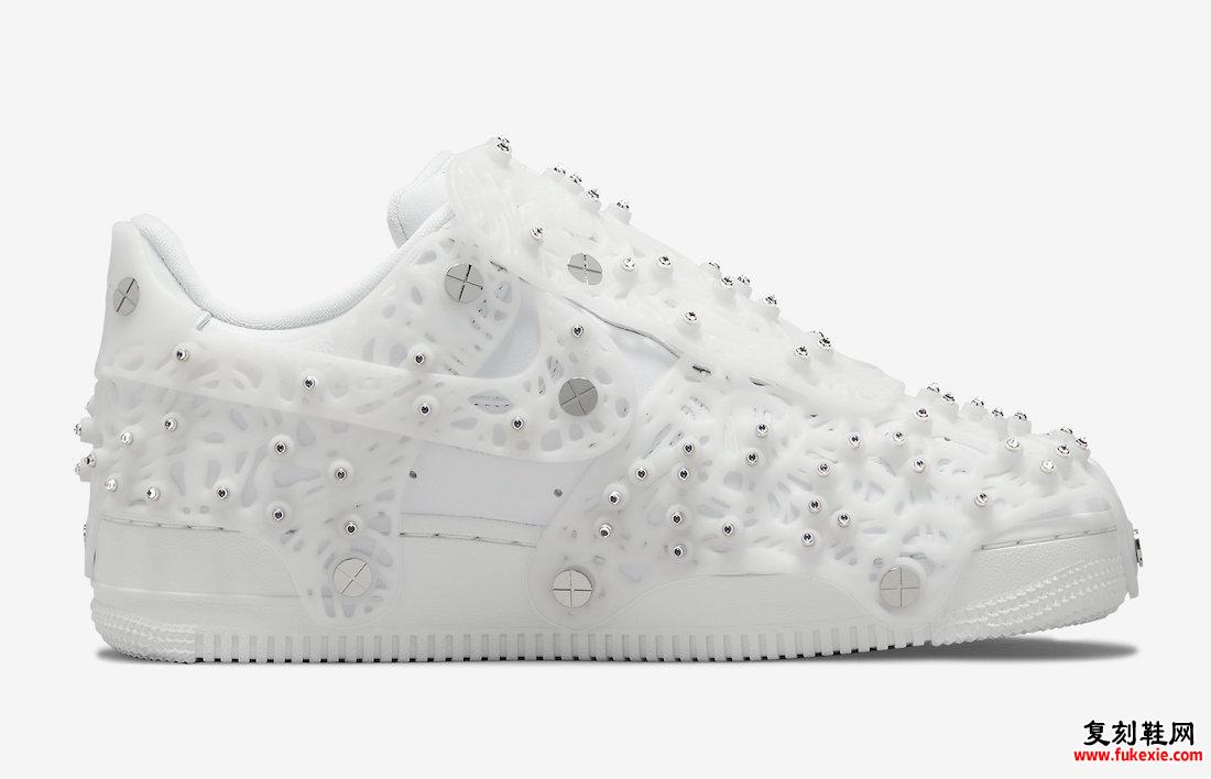 施华洛世奇 Nike Air Force 1 Low White CV7668-100 发布日期