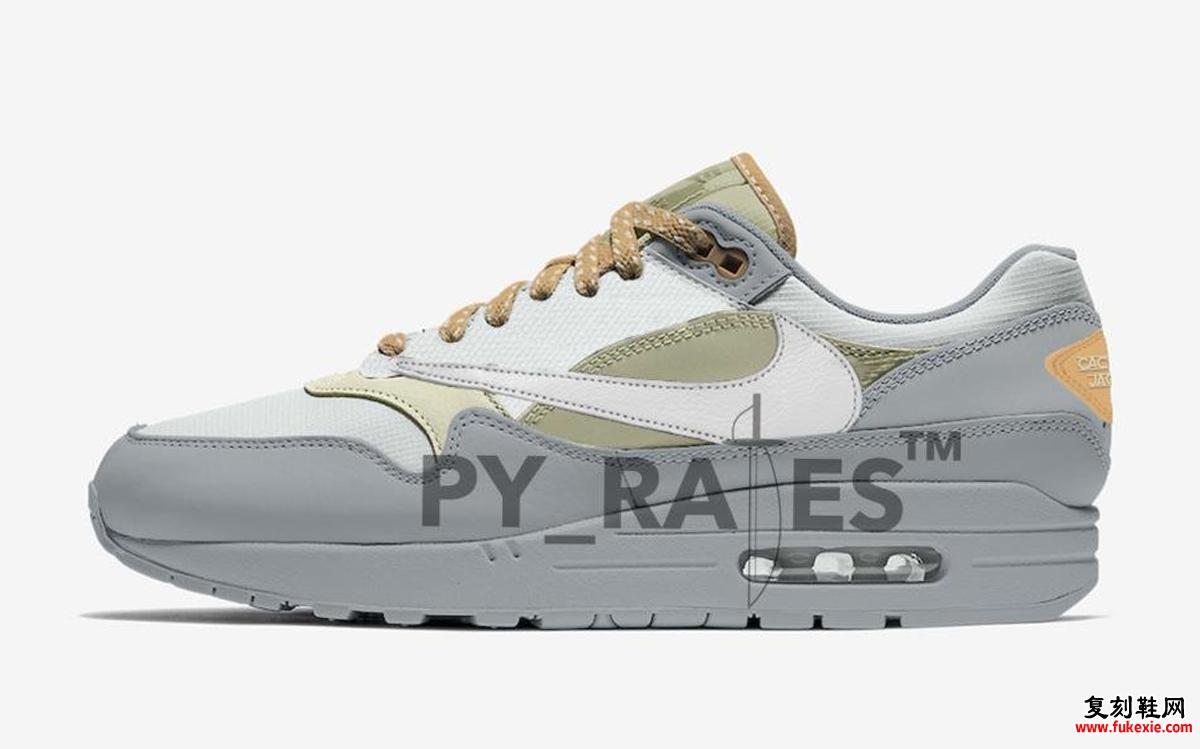 Travis Scott Nike Air Max 1 Grey Haze 发布日期