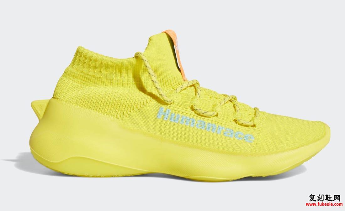 adidas Humanrace Sichona Shock Yellow GW4881 Release Date