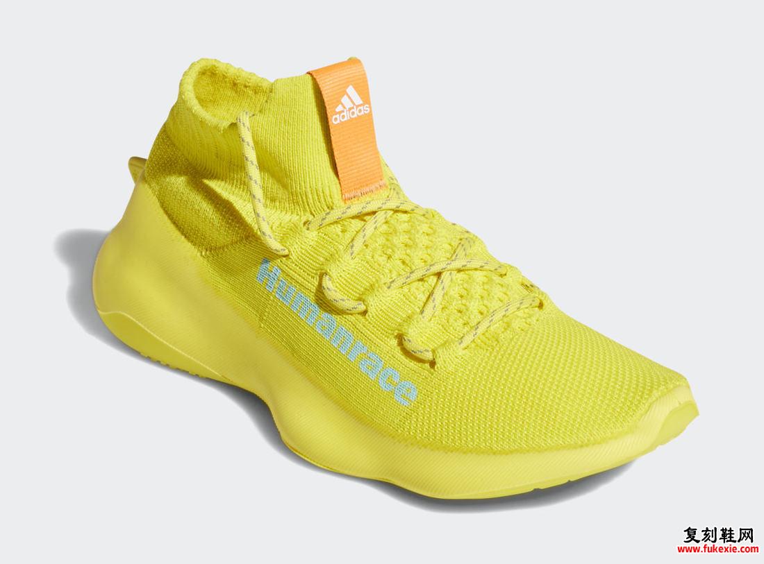 adidas Humanrace Sichona Shock Yellow GW4881 Release Date