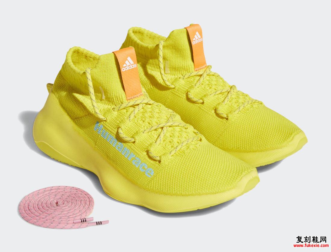 adidas Humanrace Sichona Shock Yellow GW4881 Release Date