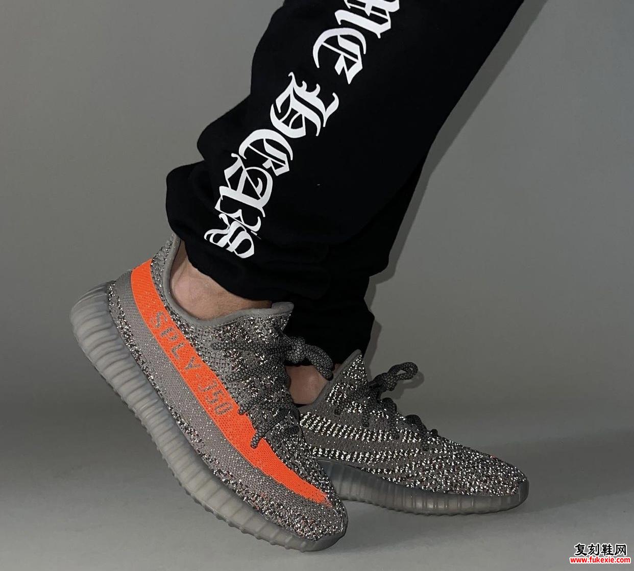 adidas Yeezy Boost 350 V2 Beluga Reflective GW1229 发售日期上脚