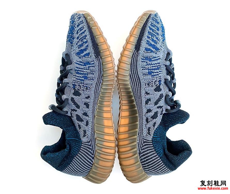 adidas Yeezy Boost 350 V2 CMPCT Slate Blue GX9401 发售日期