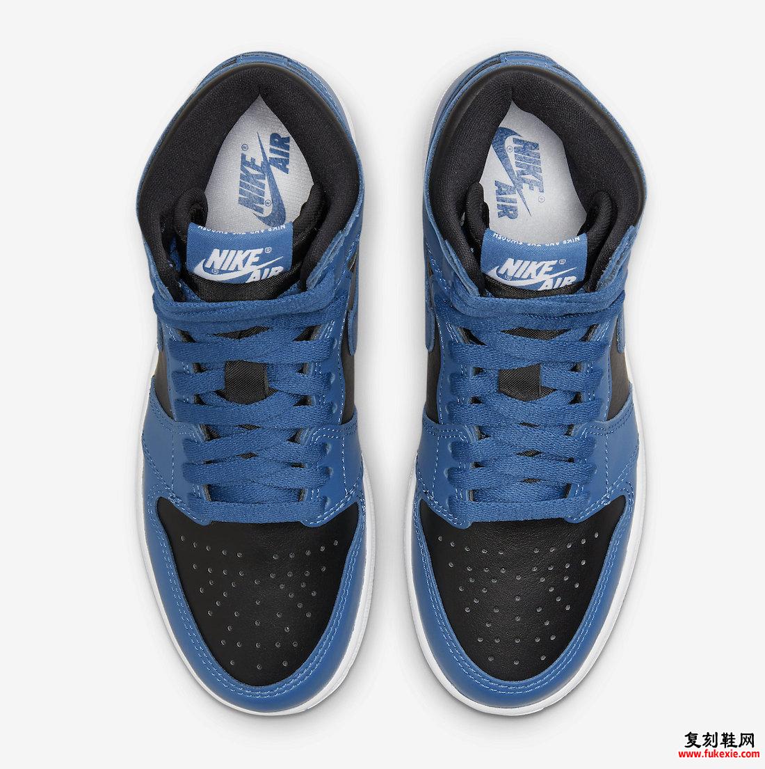 Air Jordan 1 Dark Marina Blue GS 575441-404 发售日期