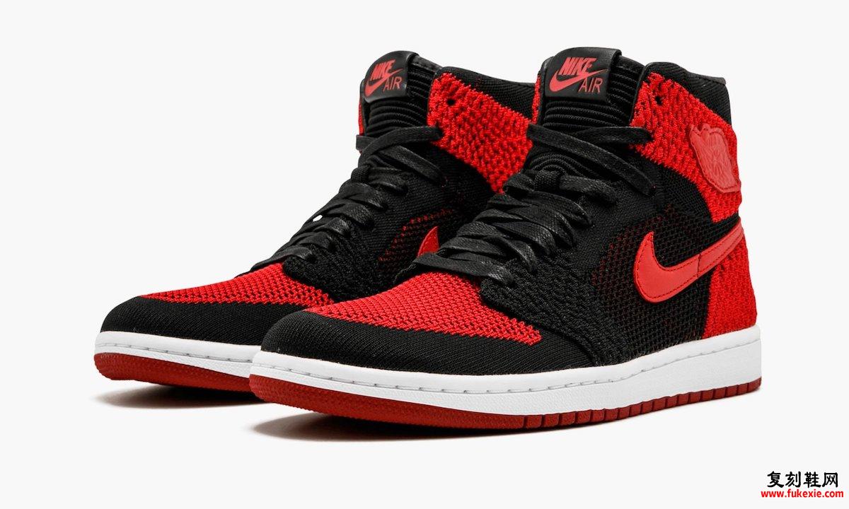 Air Jordan 1 Flyknit Bred Banned 919704-001 发售日期