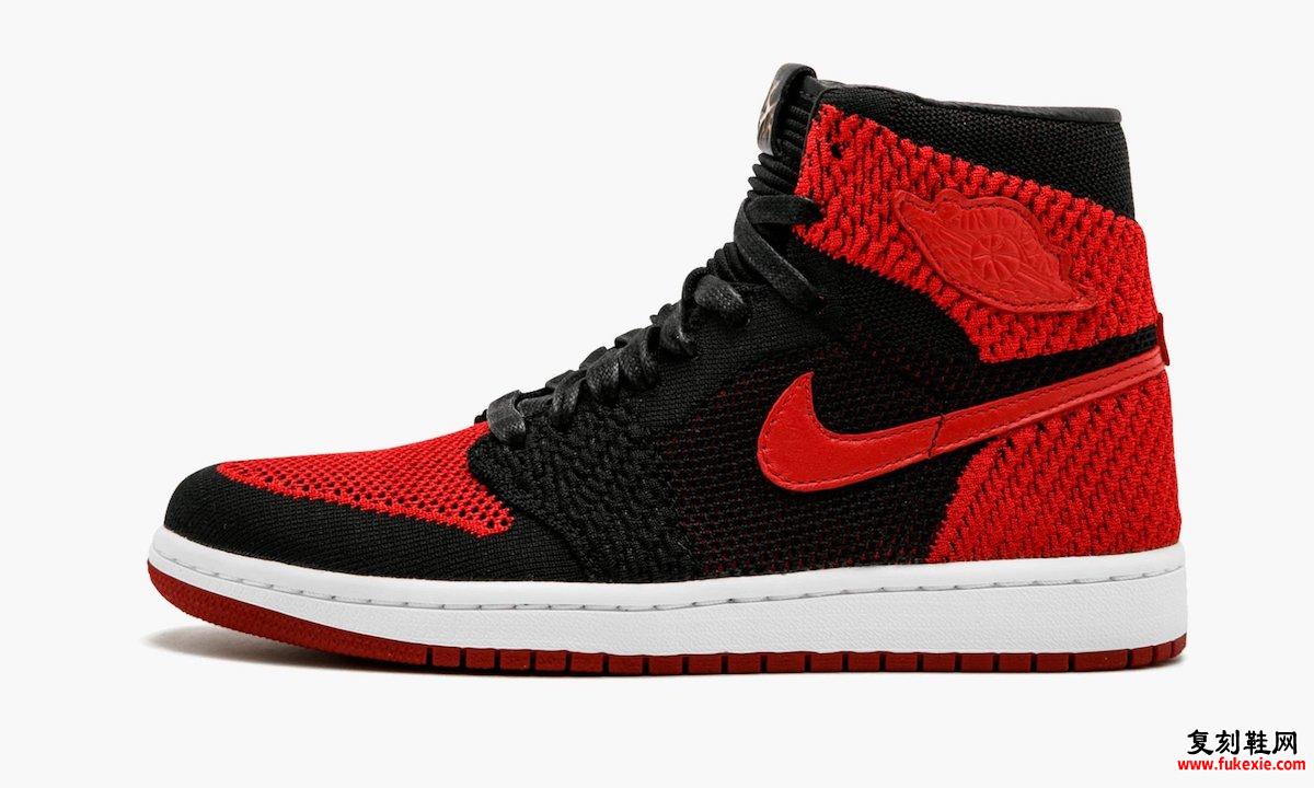 Air Jordan 1 Flyknit Bred Banned 919704-001 发售日期