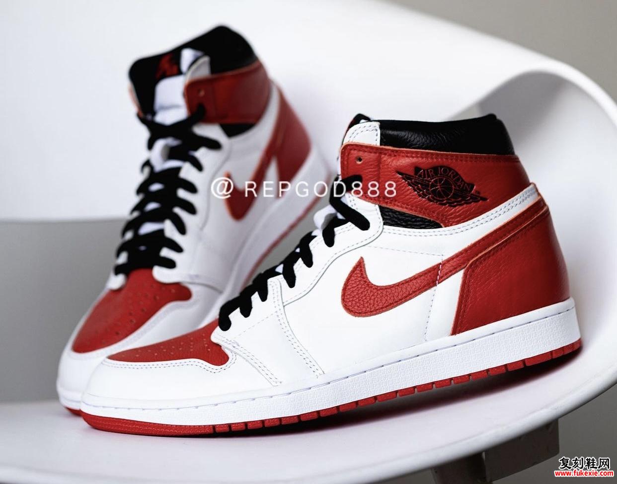 Air Jordan 1 High Heritage 555088-161 发售日期定价