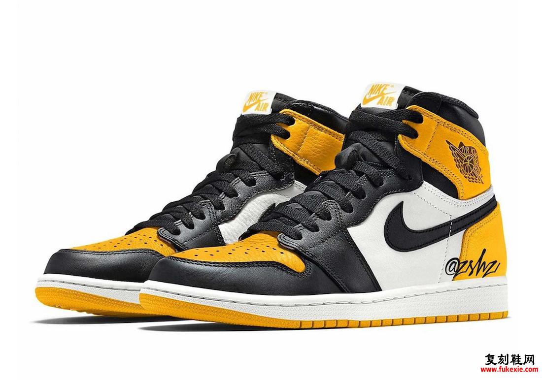 Air Jordan 1 High OG Yellow Toe 2022 发售日期