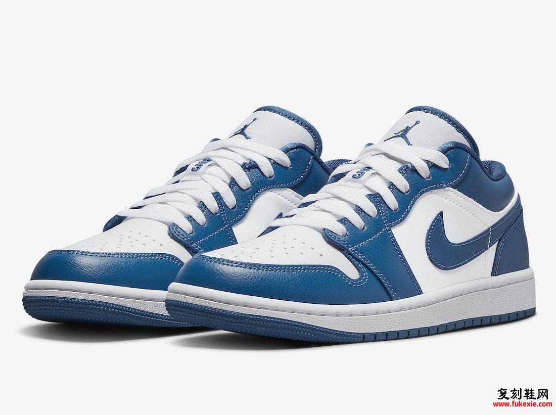 Air Jordan 1 Low Marina Blue DC0774-114 发售日期