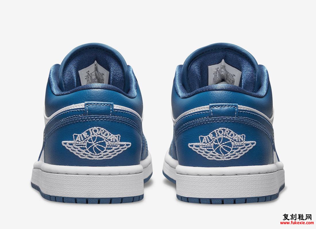 Air Jordan 1 Low Marina Blue DC0774-114 发售日期