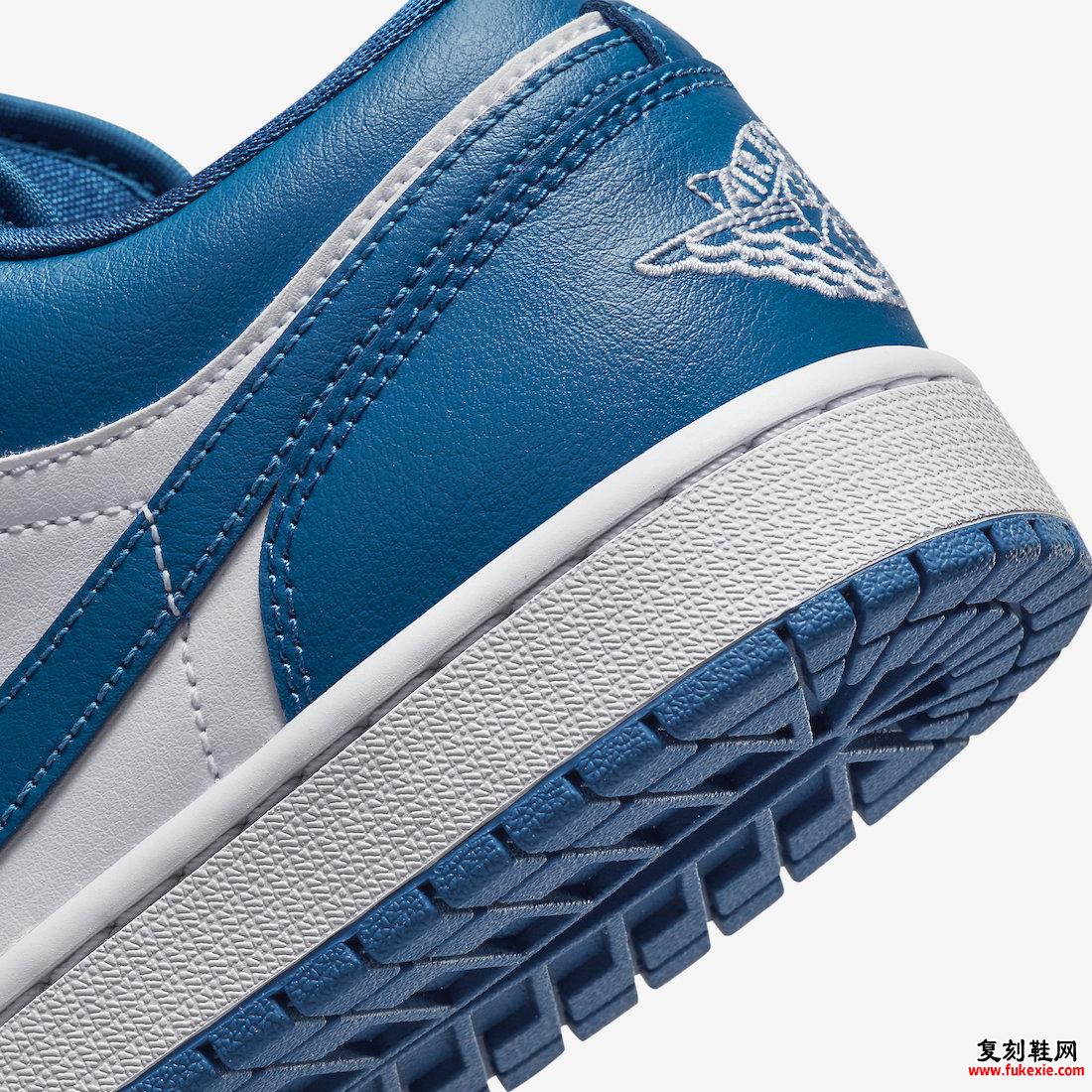 Air Jordan 1 Low Marina Blue DC0774-114 发售日期