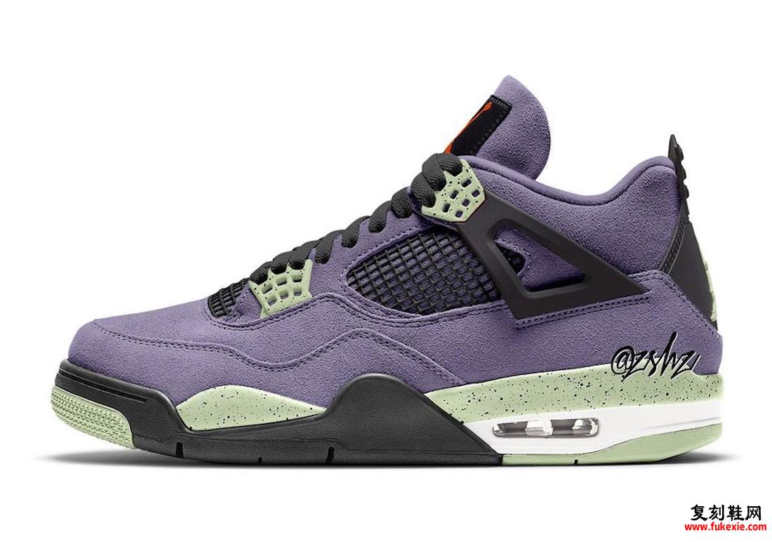 Air Jordan 4 Canyon Purple 女款发售日期