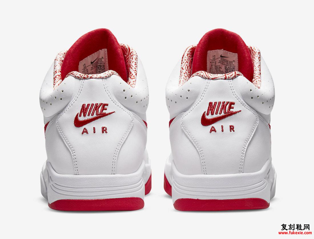 耐克 Air Flight Lite Mid Scottie Pippen White University Red DJ2518-101 发布日期