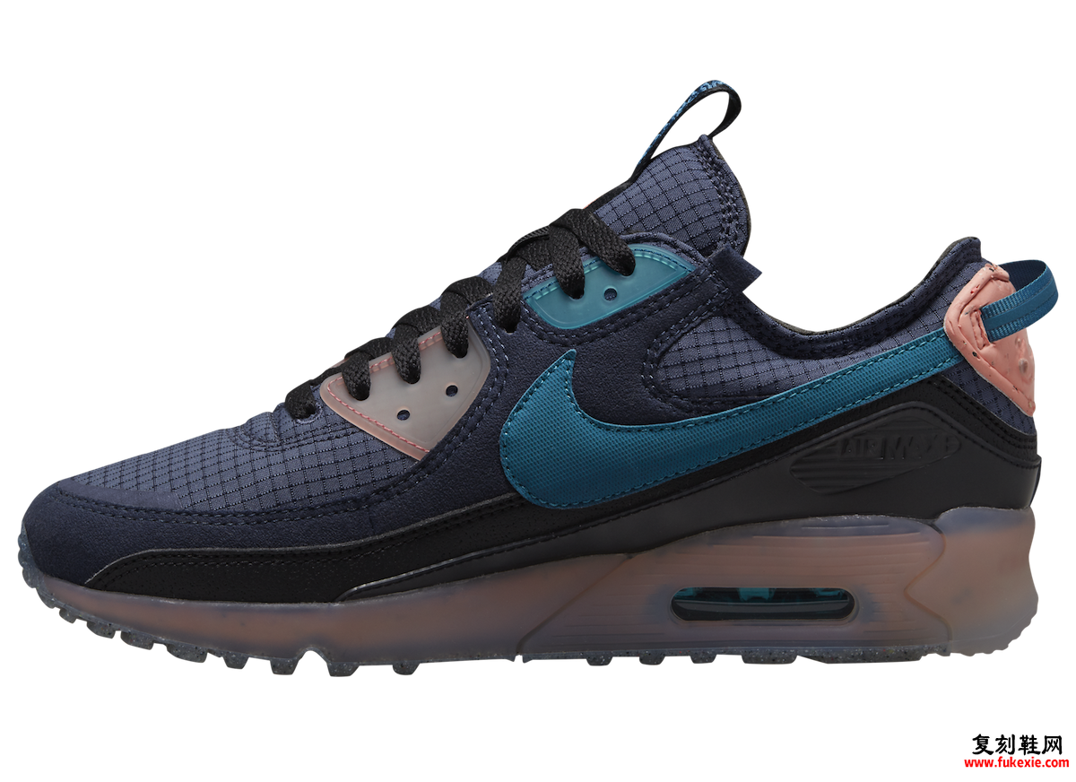 耐克 Air Max 90 Terrascape Obsidian Marina Thunder Blue DH4677-400 发布日期