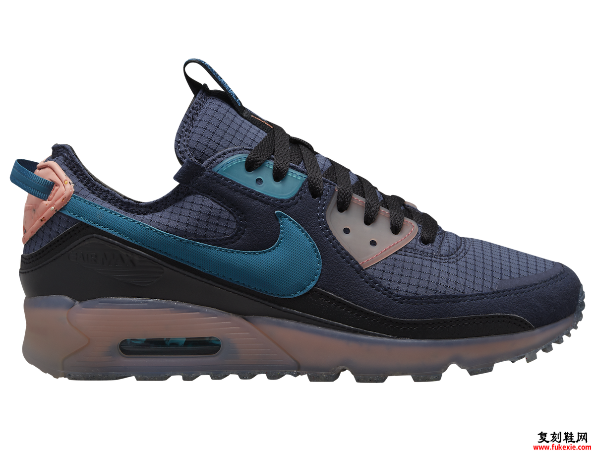 耐克 Air Max 90 Terrascape Obsidian Marina Thunder Blue DH4677-400 发布日期