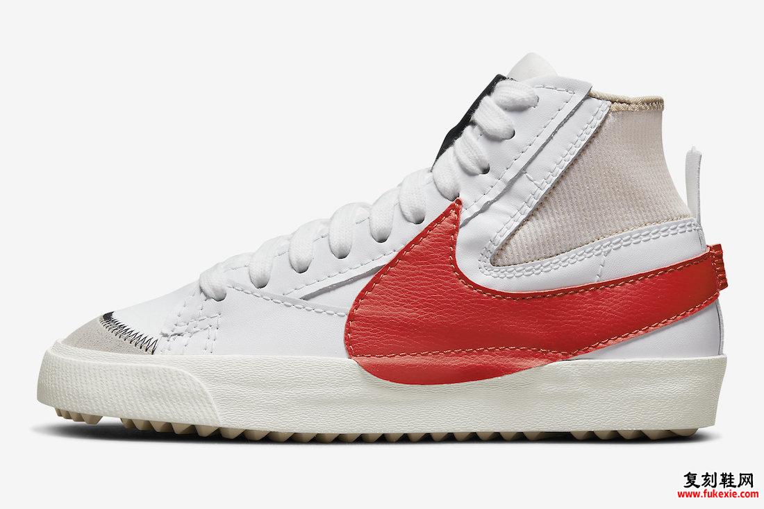 耐克 Blazer Mid 77 Jumbo Habanero Red DD3111-102 发布日期