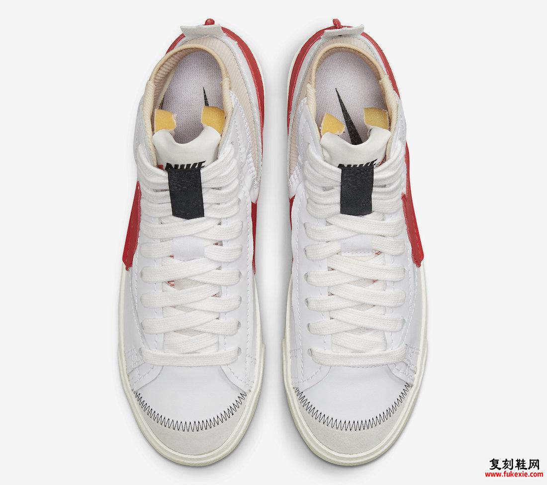 耐克 Blazer Mid 77 Jumbo Habanero Red DD3111-102 发布日期