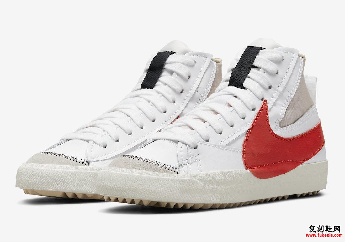 耐克 Blazer Mid 77 Jumbo Habanero Red DD3111-102 发布日期