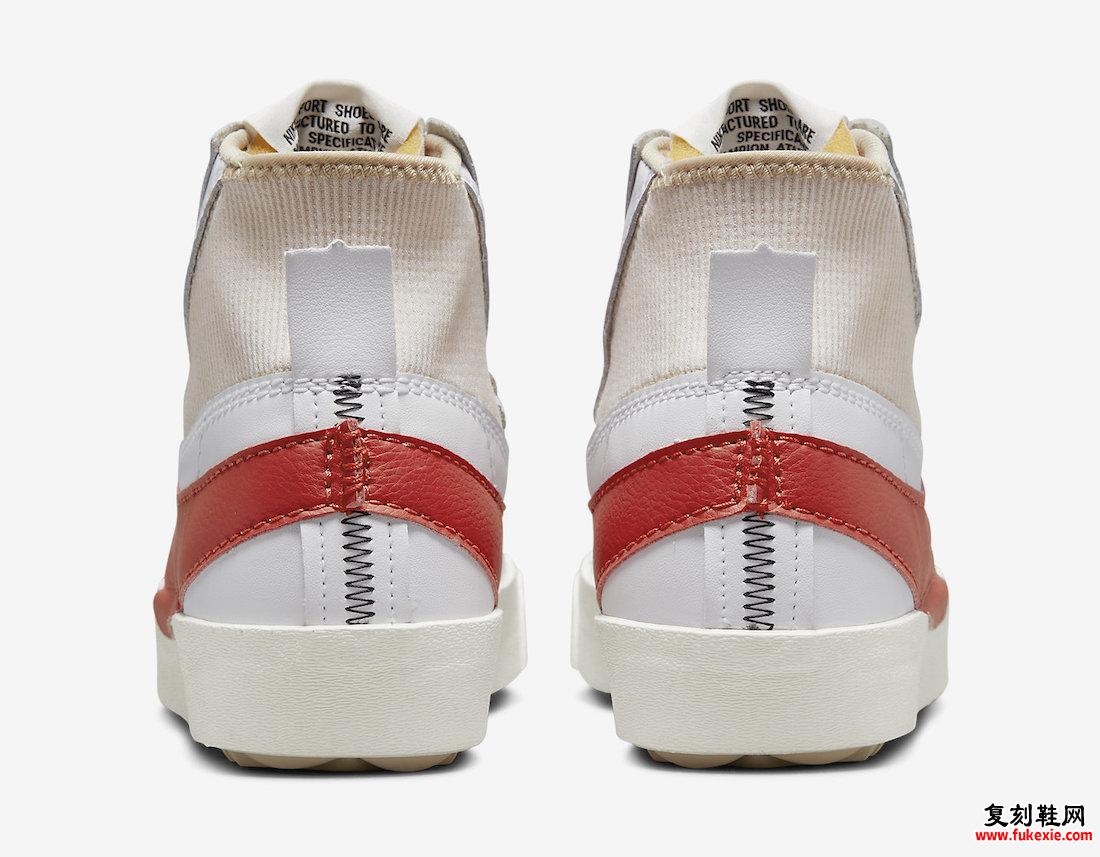 耐克 Blazer Mid 77 Jumbo Habanero Red DD3111-102 发布日期