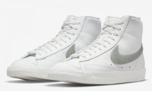 Nike Blazer Mid Glitter Swoosh DH4399-100 发布日期