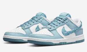 Nike Dunk Low Blue Paisley DH4401-101 发售日期价格