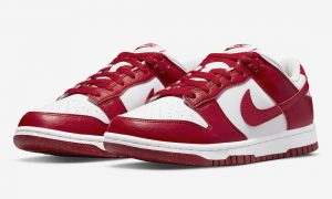 Nike Dunk Low Next Nature University Red White DN1431-101 发售日期