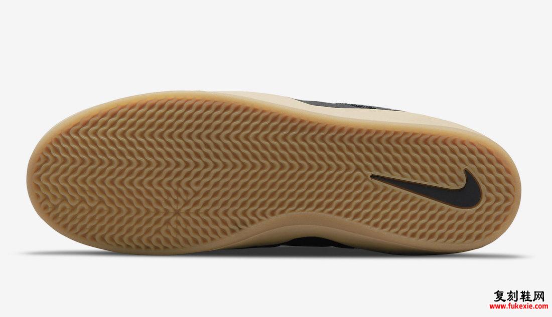 Nike SB Ishod Black Gum DH1030-001 发布日期