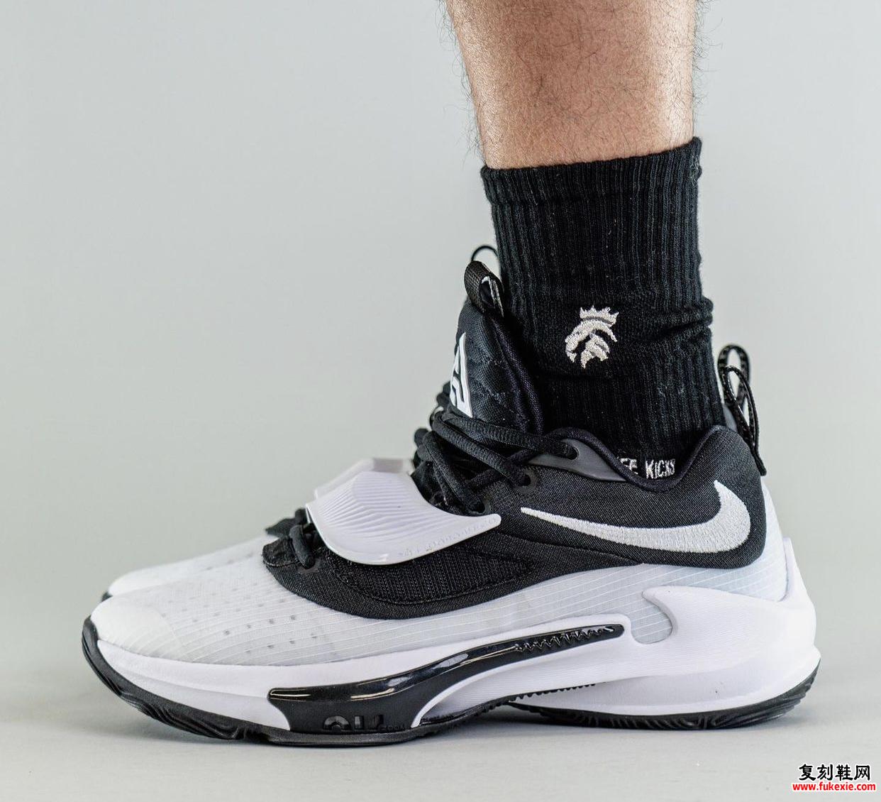 Nike Zoom Freak 3 Black White DM7378-001 发布日期