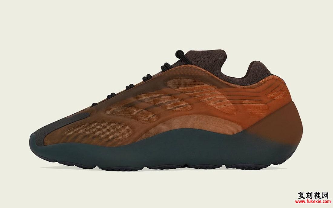 adidas Yeezy 700 V3 Copper Fade GY4109 发布日期