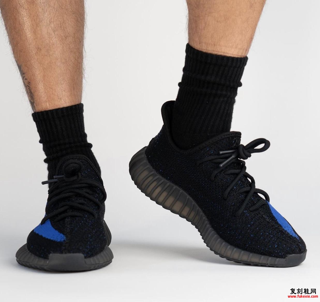 adidas Yeezy Boost 350 V2 Dazzling Blue GY7164 发售日期上脚