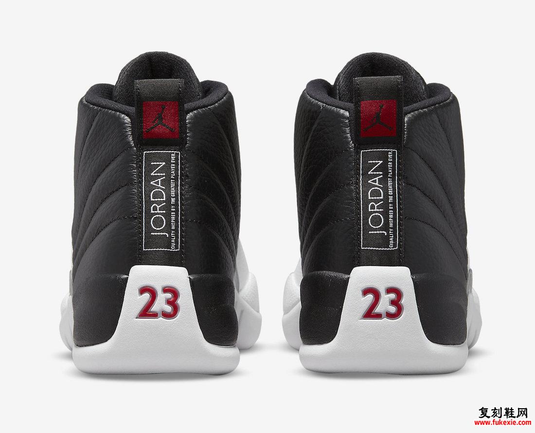 Air Jordan 12 Playoffs 2022 CT8013-006 发售日期 价格