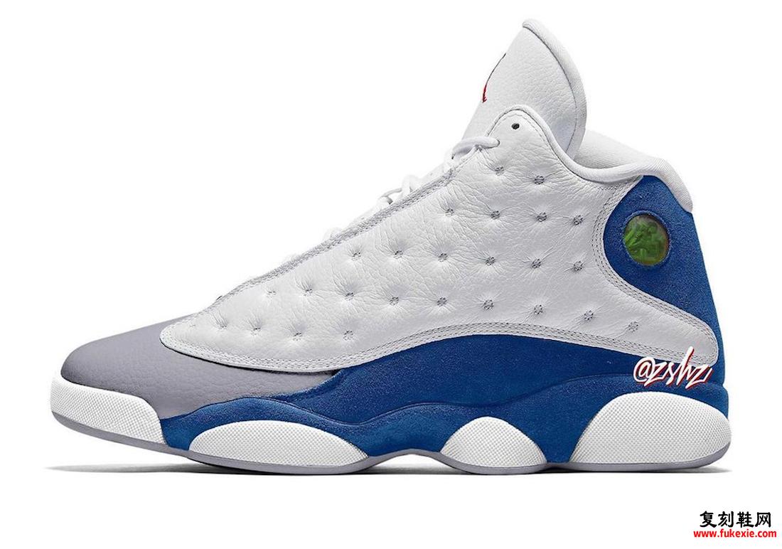 Air Jordan 13 White French Blue 发售日期