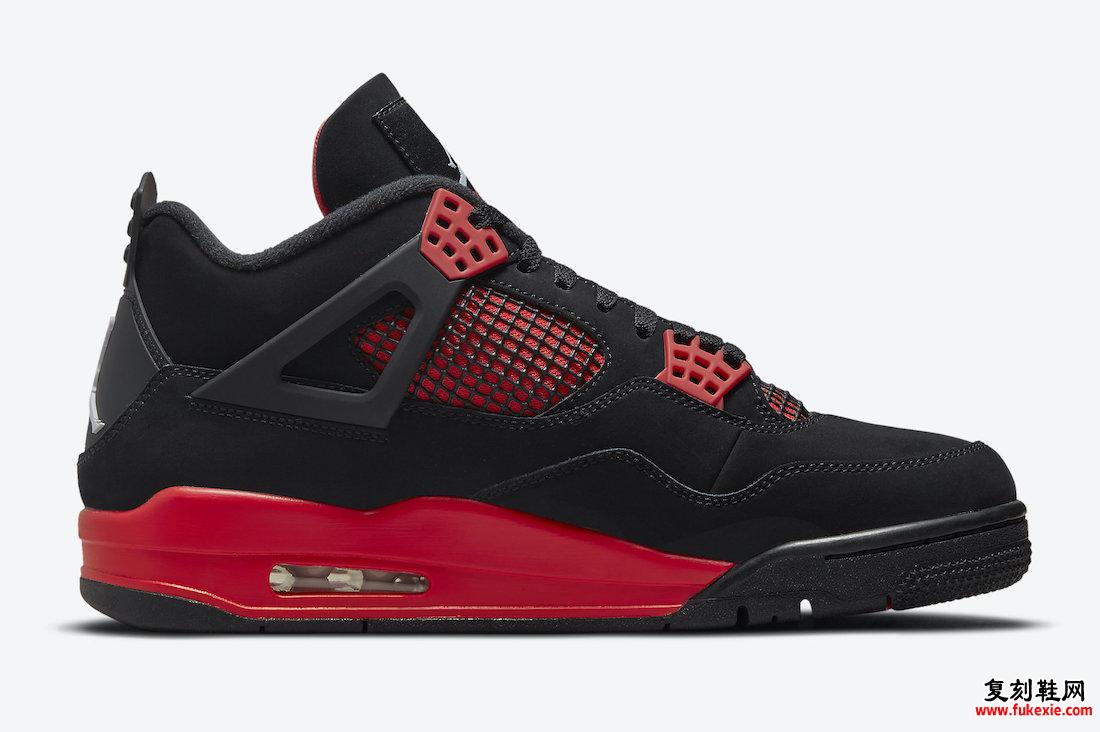 Air Jordan 4 Red Thunder CT8527-016 发售日期