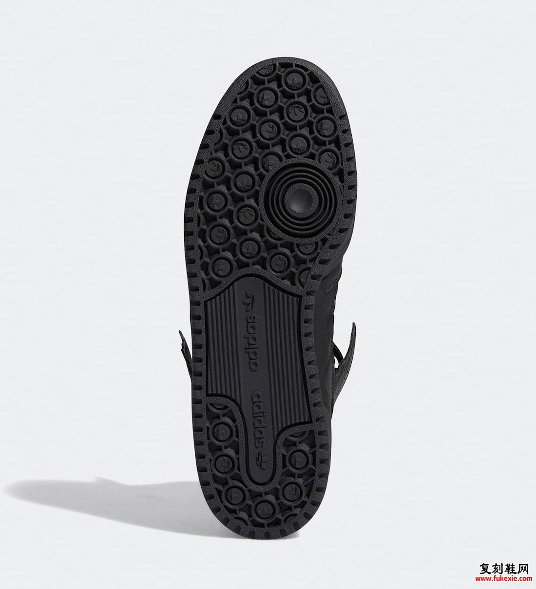 Jeremy Scott adidas Forum Hi Wings 4.0 黑色 GY4419 发售日期