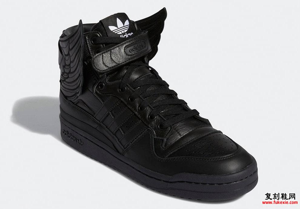 Jeremy Scott adidas Forum Hi Wings 4.0 黑色 GY4419 发售日期价格