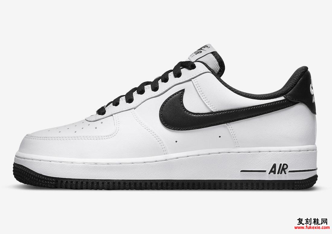 Nike Air Force 1 Low White Black DH7561-102 发布日期