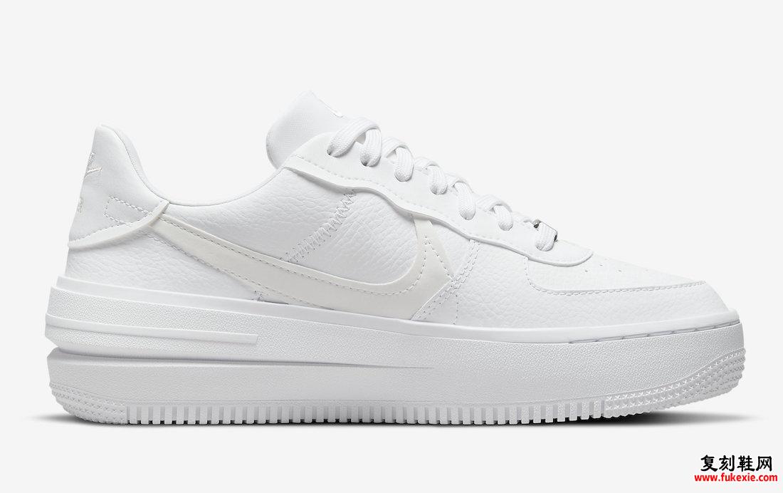 Nike Air Force 1 PLT.AF.ORM 白色 DJ9946-100 发布日期