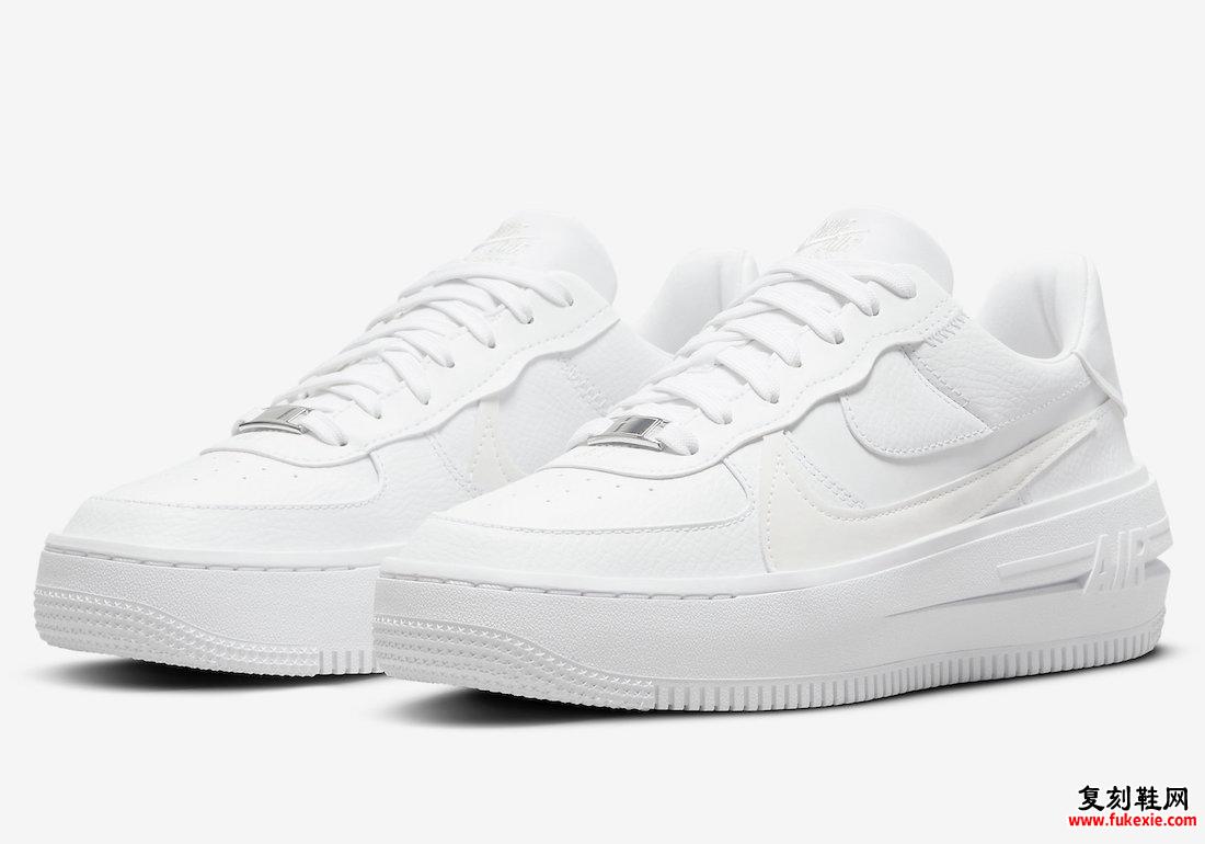 Nike Air Force 1 PLT.AF.ORM 白色 DJ9946-100 发布日期