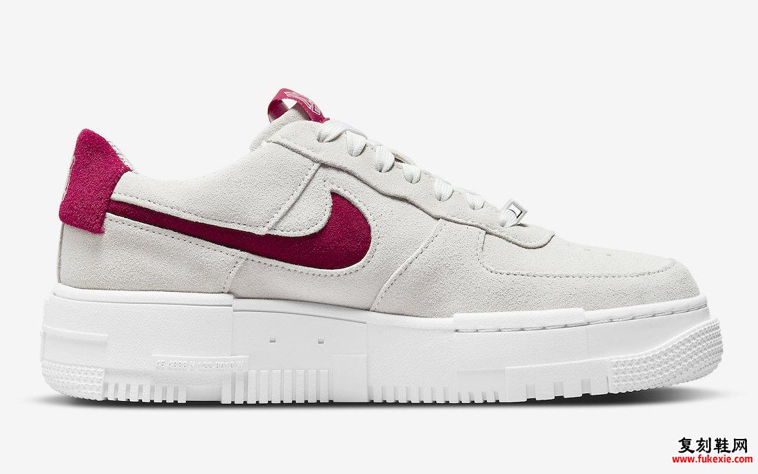 Nike Air Force 1 Pixel Mystic Hibiscus DQ5570-100 发布日期