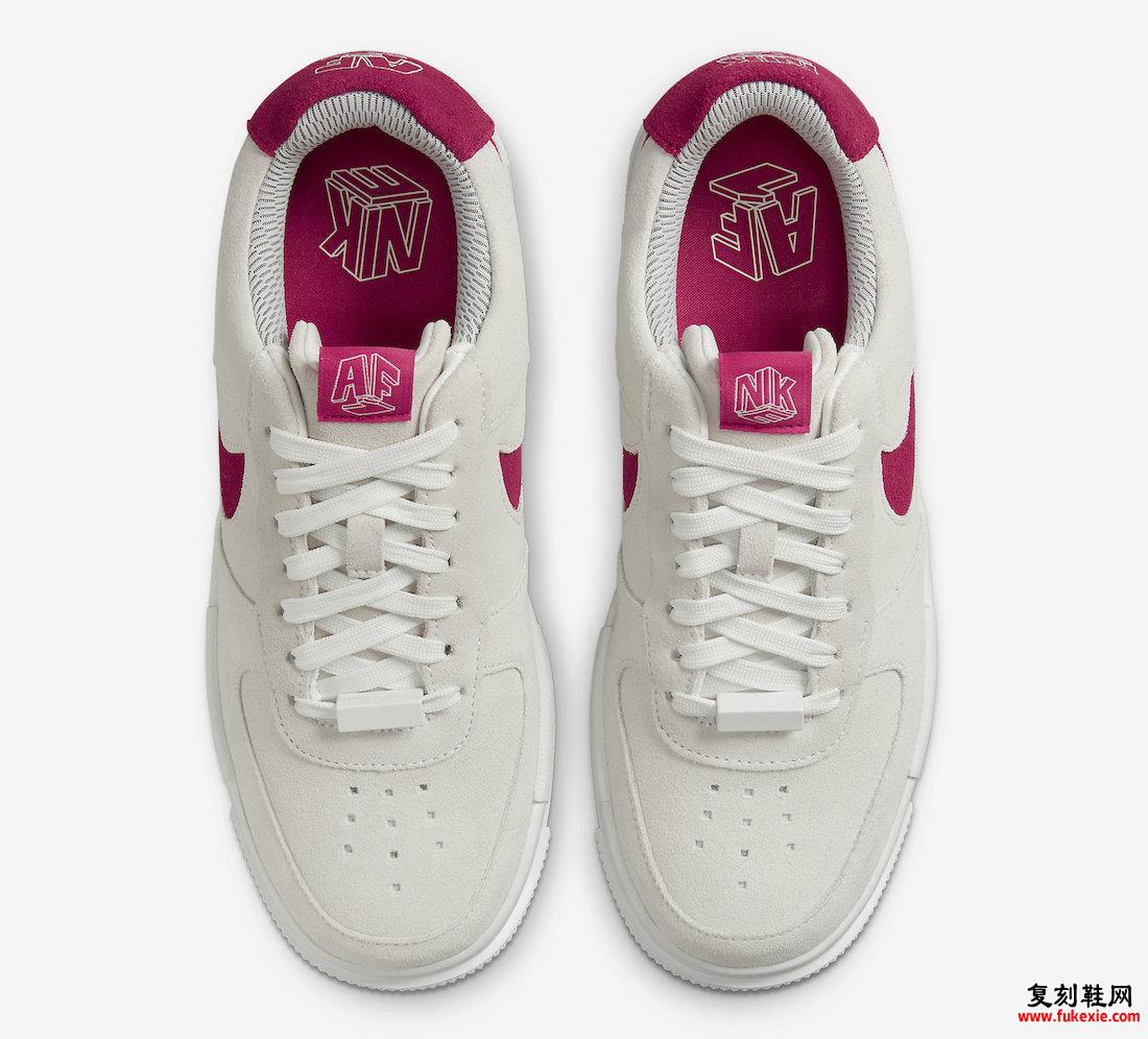 Nike Air Force 1 Pixel Mystic Hibiscus DQ5570-100 发布日期