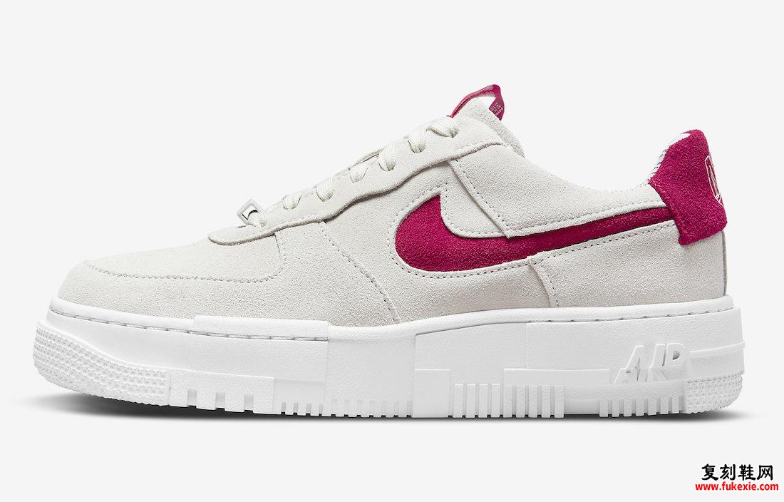 Nike Air Force 1 Pixel Mystic Hibiscus DQ5570-100 发布日期