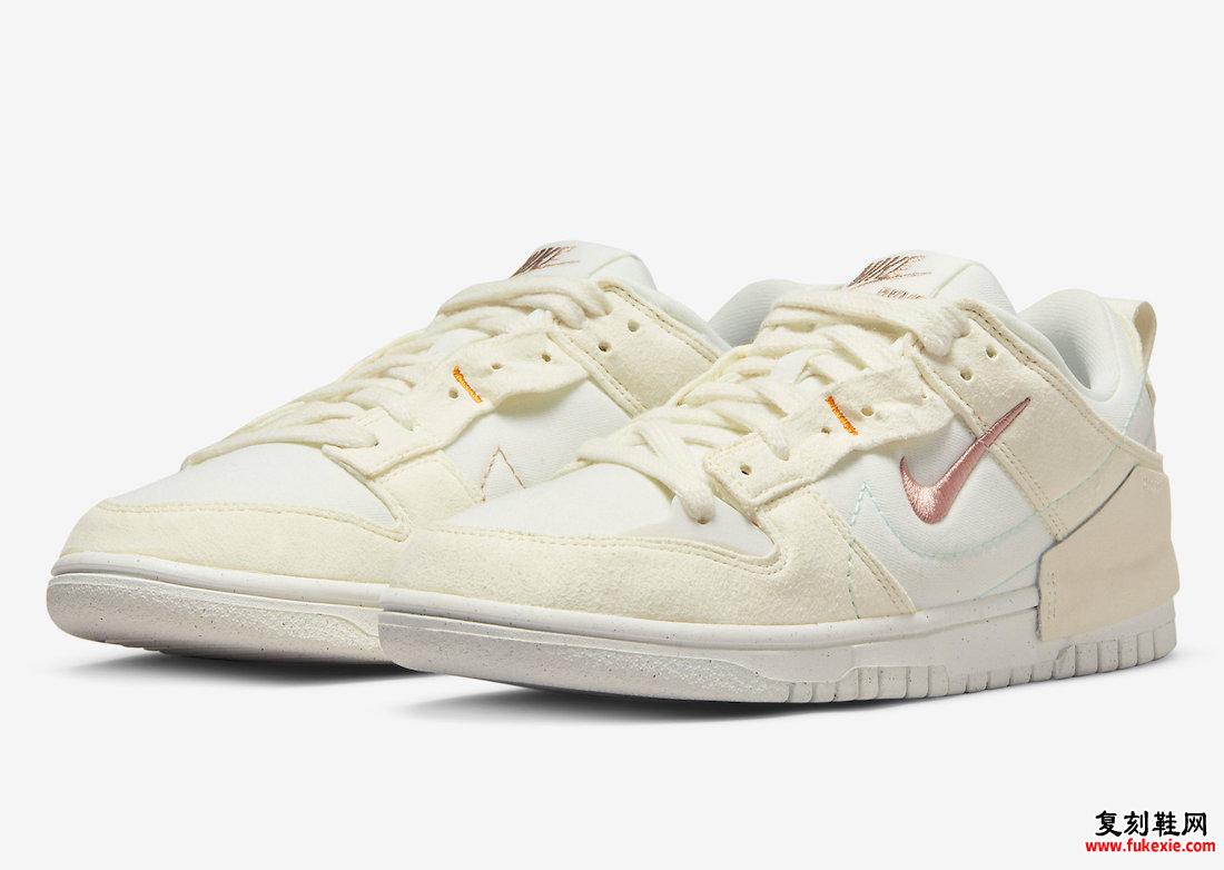 Nike Dunk Low Disrupt 2 Pale Ivory DH4402-100 发布日期