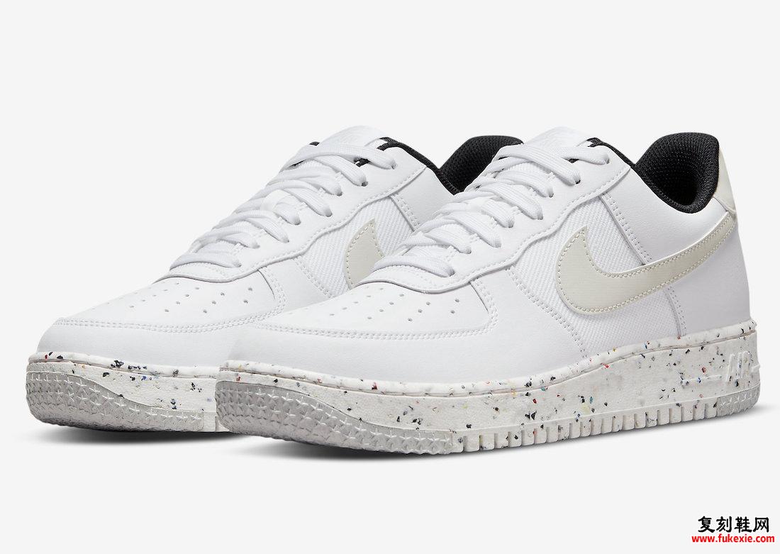 Nike Air Force 1 Low Crater White DH8083-100 发布日期