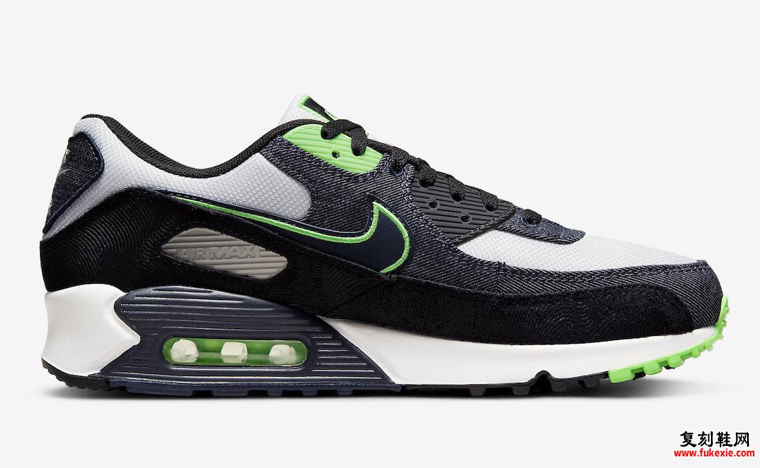 Nike Air Max 90 SE Scream Green DN4155-001 发布日期