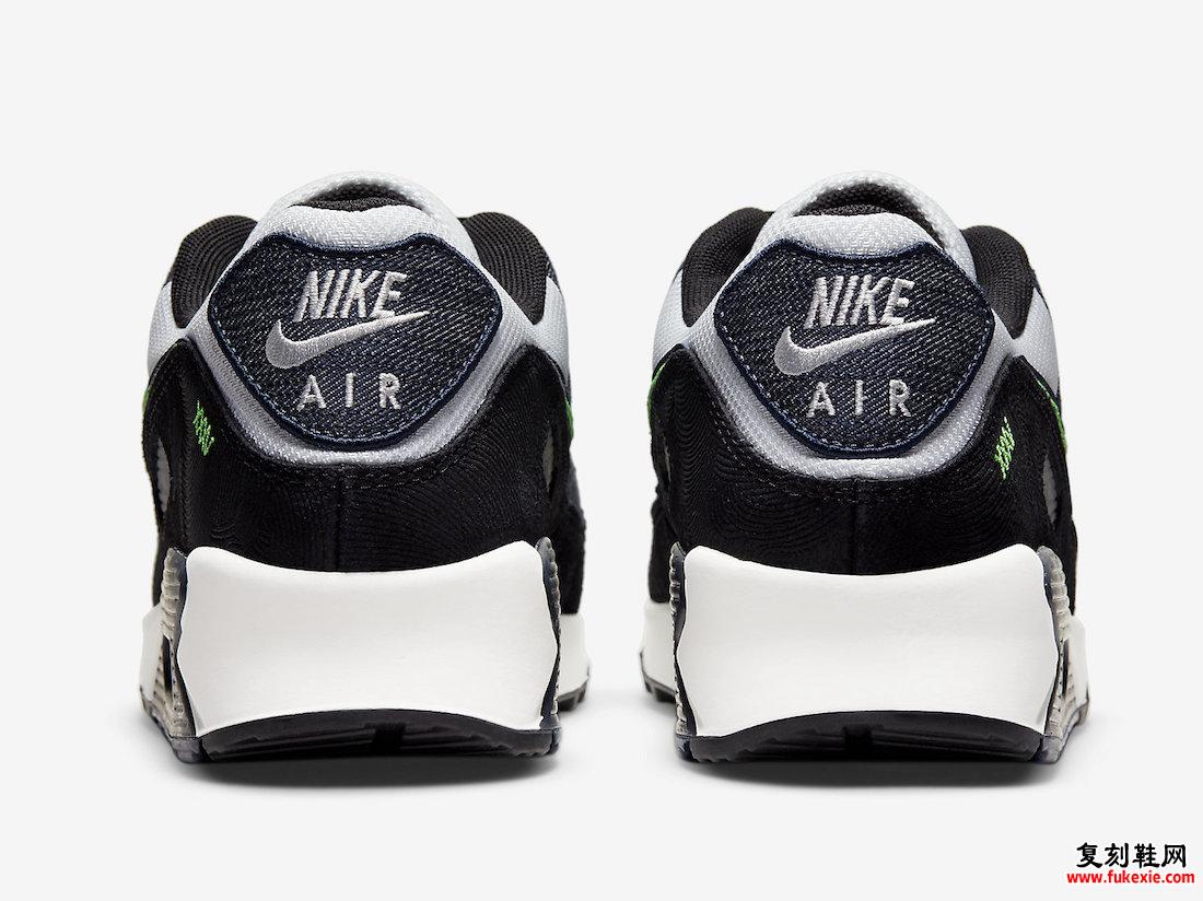 Nike Air Max 90 SE Scream Green DN4155-001 发布日期