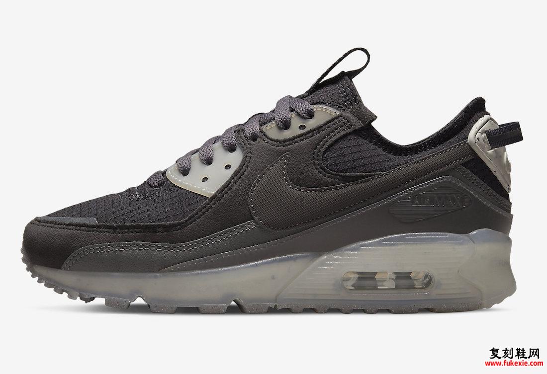 Nike Air Max 90 Terrascape Black Thunder Gray Dark Pewter DH5073-001 发布日期