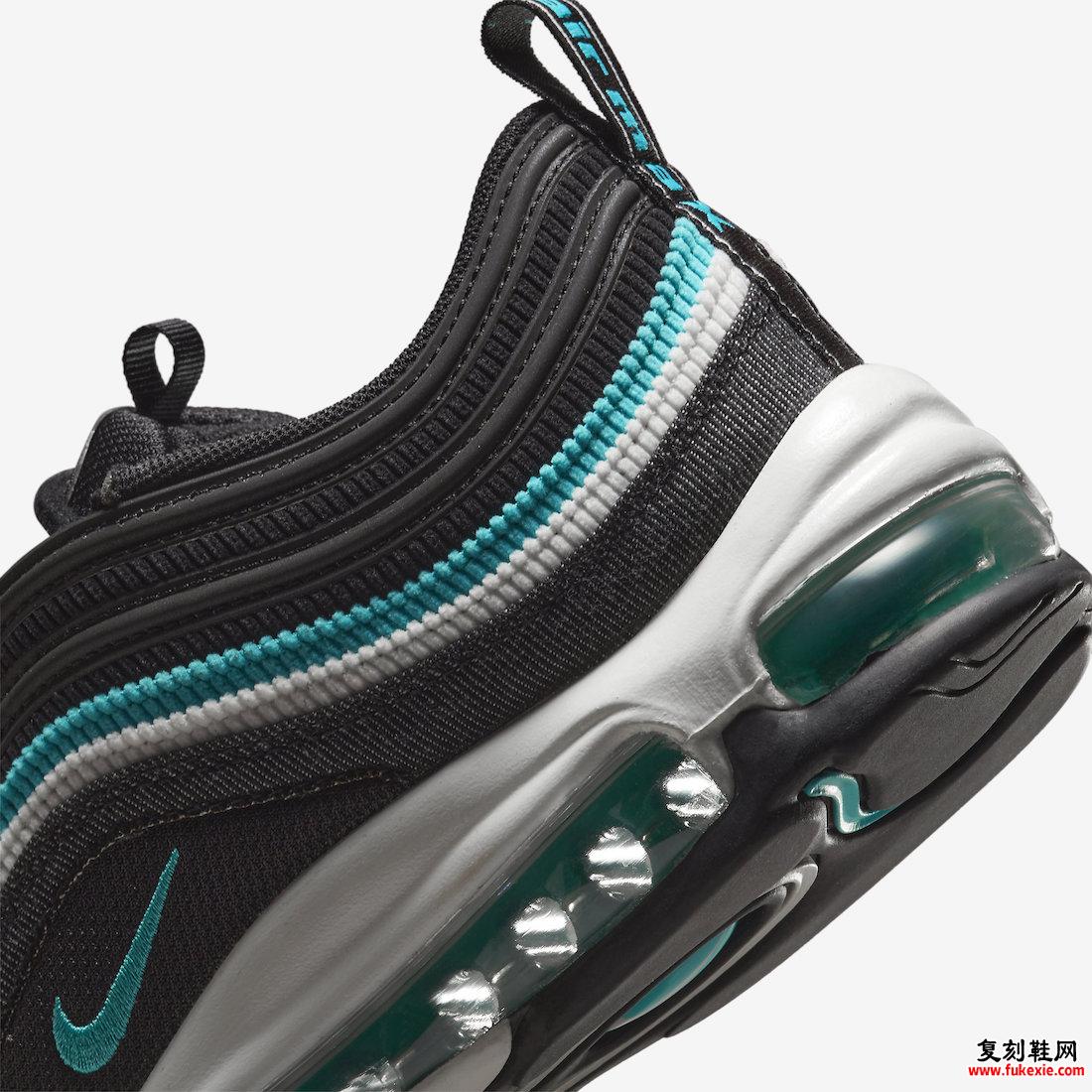 Nike Air Max 97 SE Sport Turbo 黑色 Sport Turquoise Summit 白色 DN1893-001 发布日期